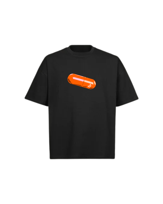 BITCOIN PILL Oversized Boxy Tee