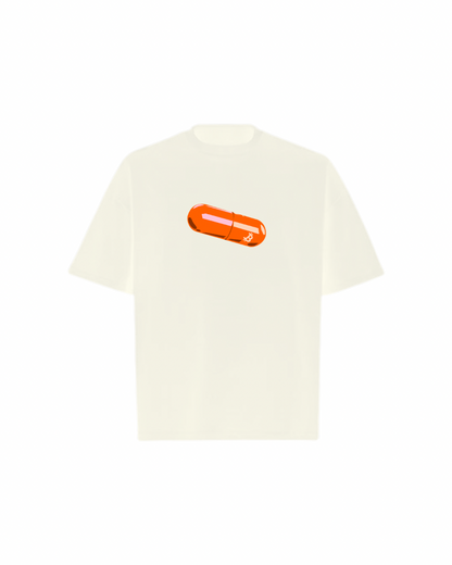 BITCOIN PILL Oversized Boxy Tee