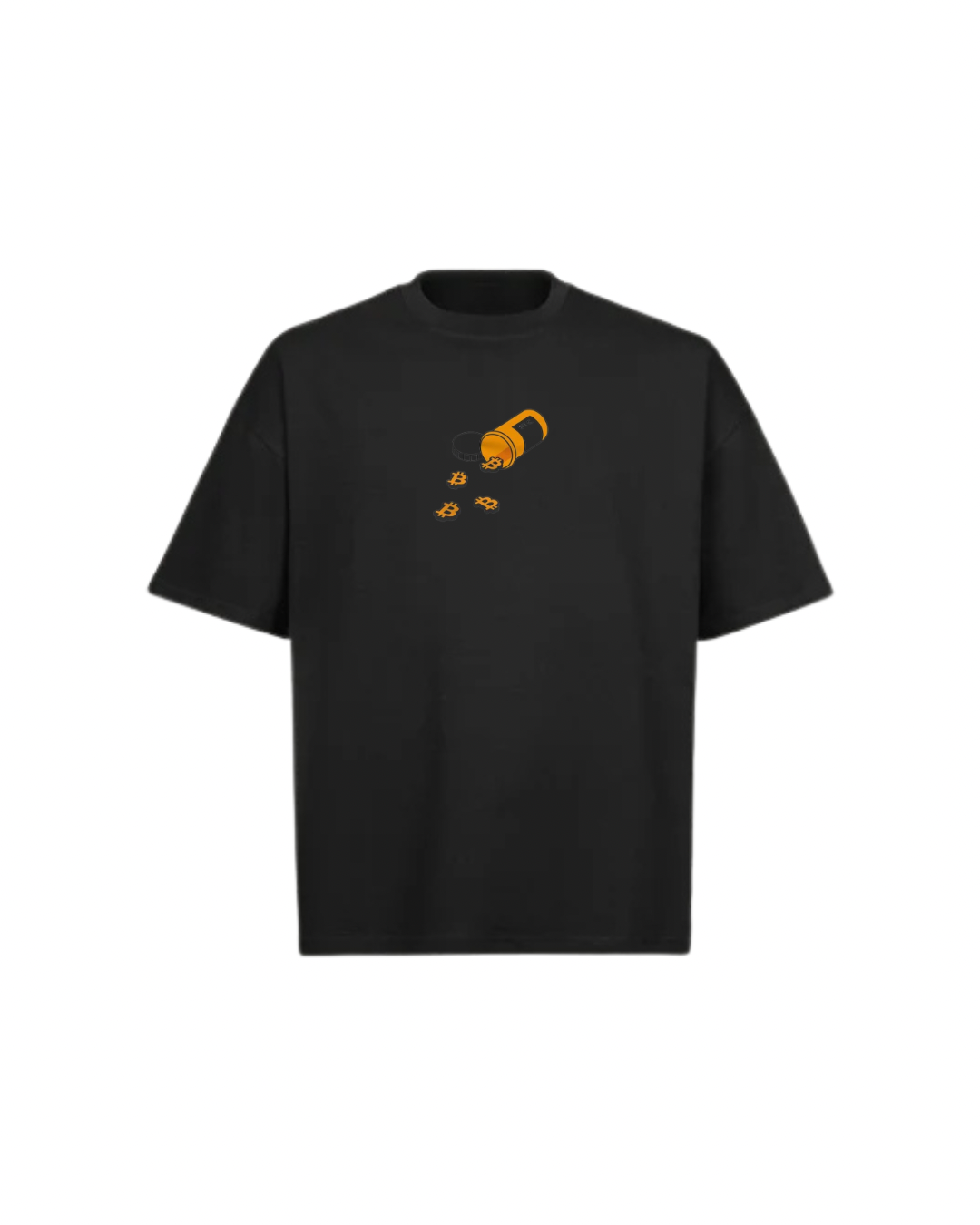 BITCOIN PILLS Oversized Boxy Tee