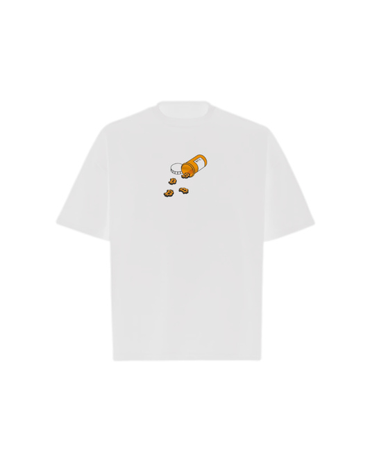 BITCOIN PILLS Oversized Boxy Tee