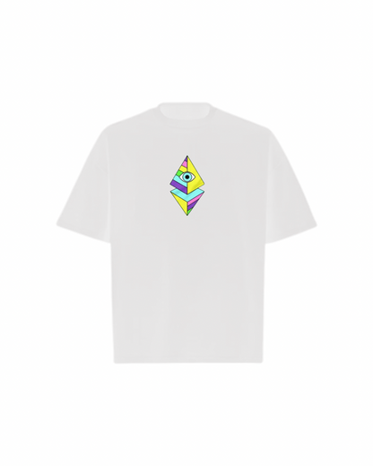 ETHEREUM EYE Oversized Boxy Tee