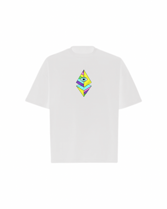 ETHEREUM EYE Oversized Boxy Tee