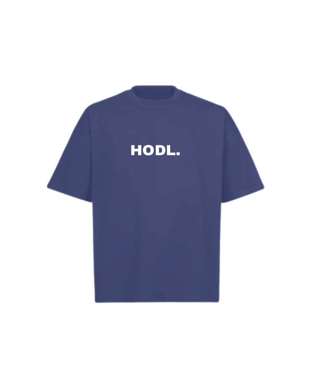 HODL Spellout Oversized Boxy Tee