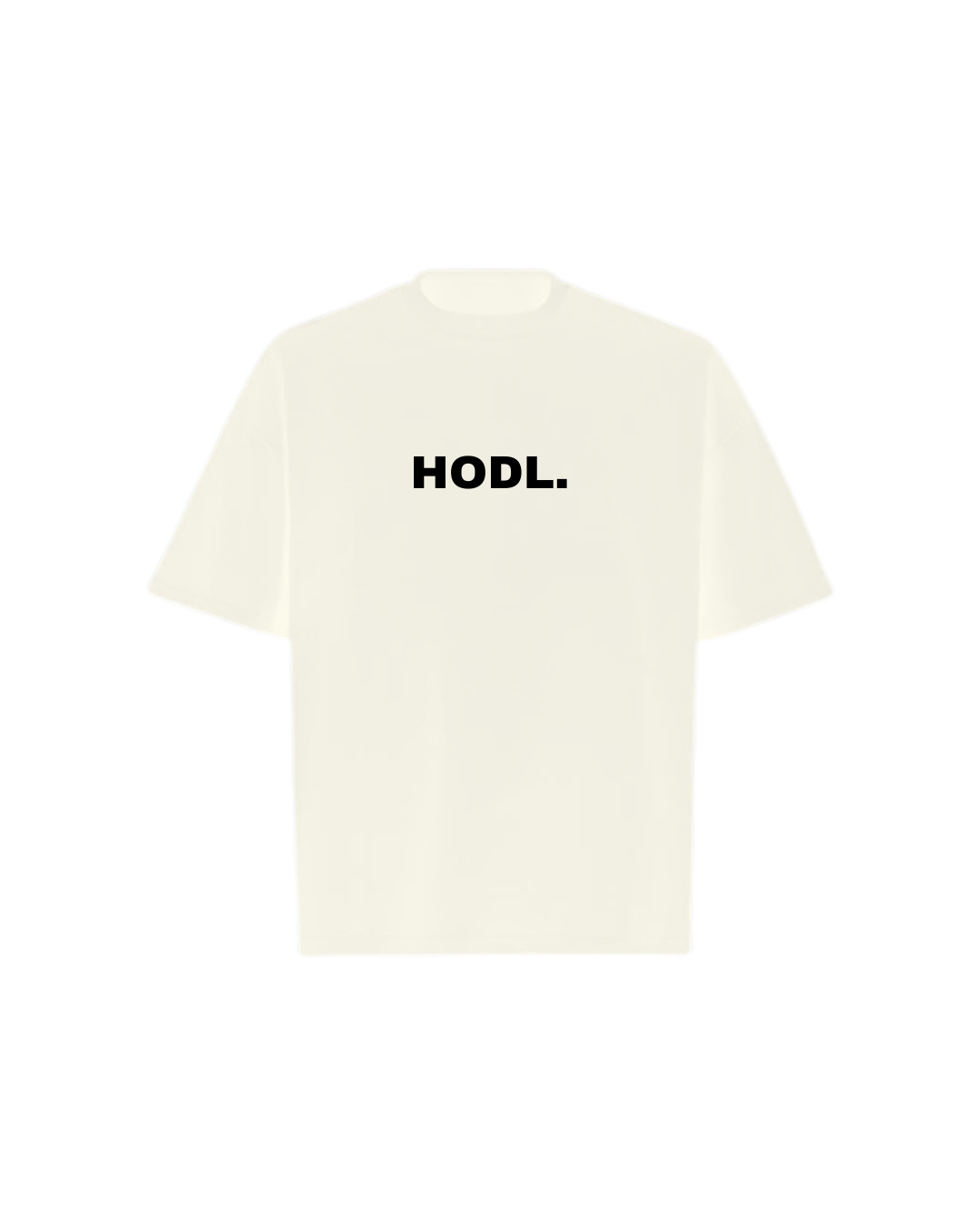 HODL Spellout Oversized Boxy Tee