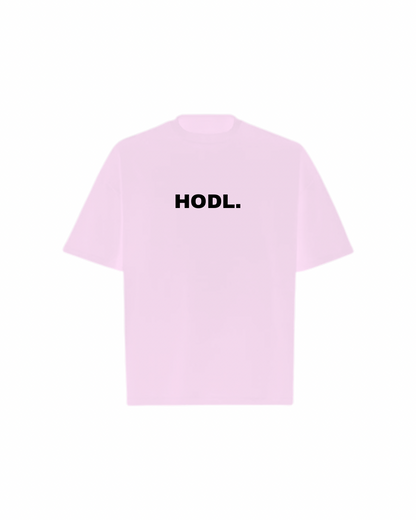 HODL Spellout Oversized Boxy Tee