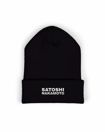 SATOSHI NAKAMOTO BEANIE