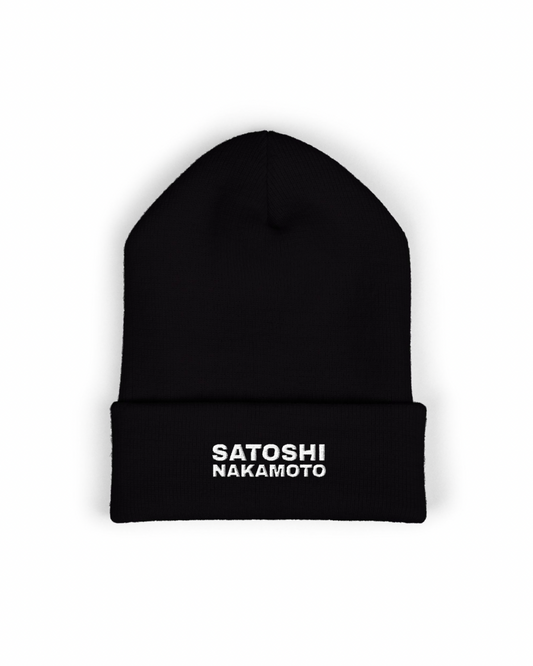SATOSHI NAKAMOTO BEANIE