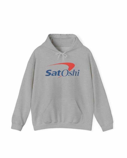 SATOSHI LOGO heavyweight hoodie