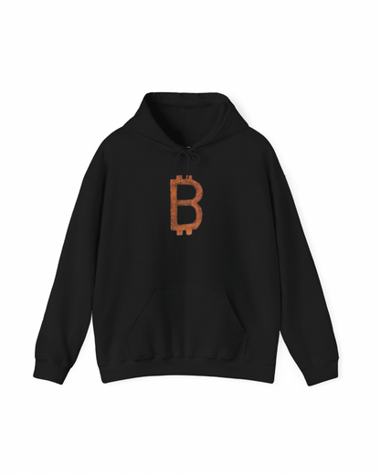BITCOIN B LOGO heavyweight hoodie