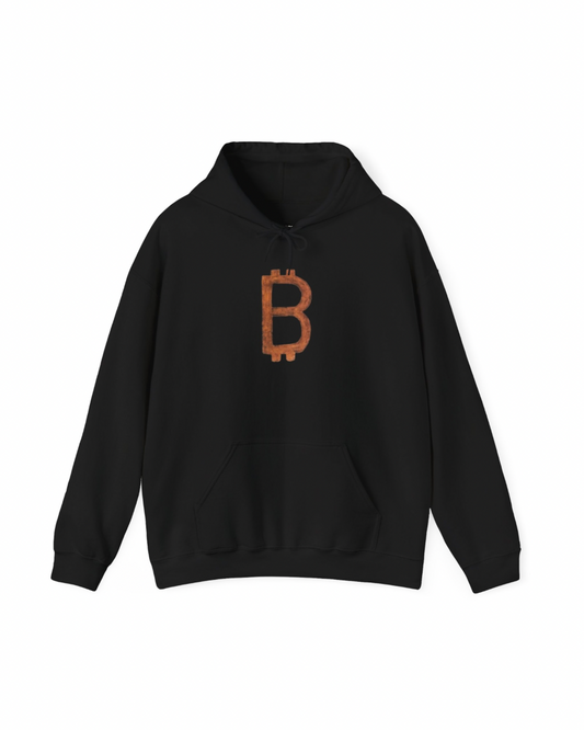 BITCOIN B LOGO heavyweight hoodie
