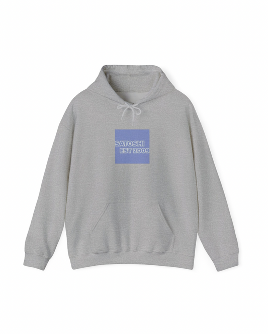 SATOSHI Logo heavyweight hoodie