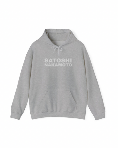 SATOSHI Logo heavyweight hoodie