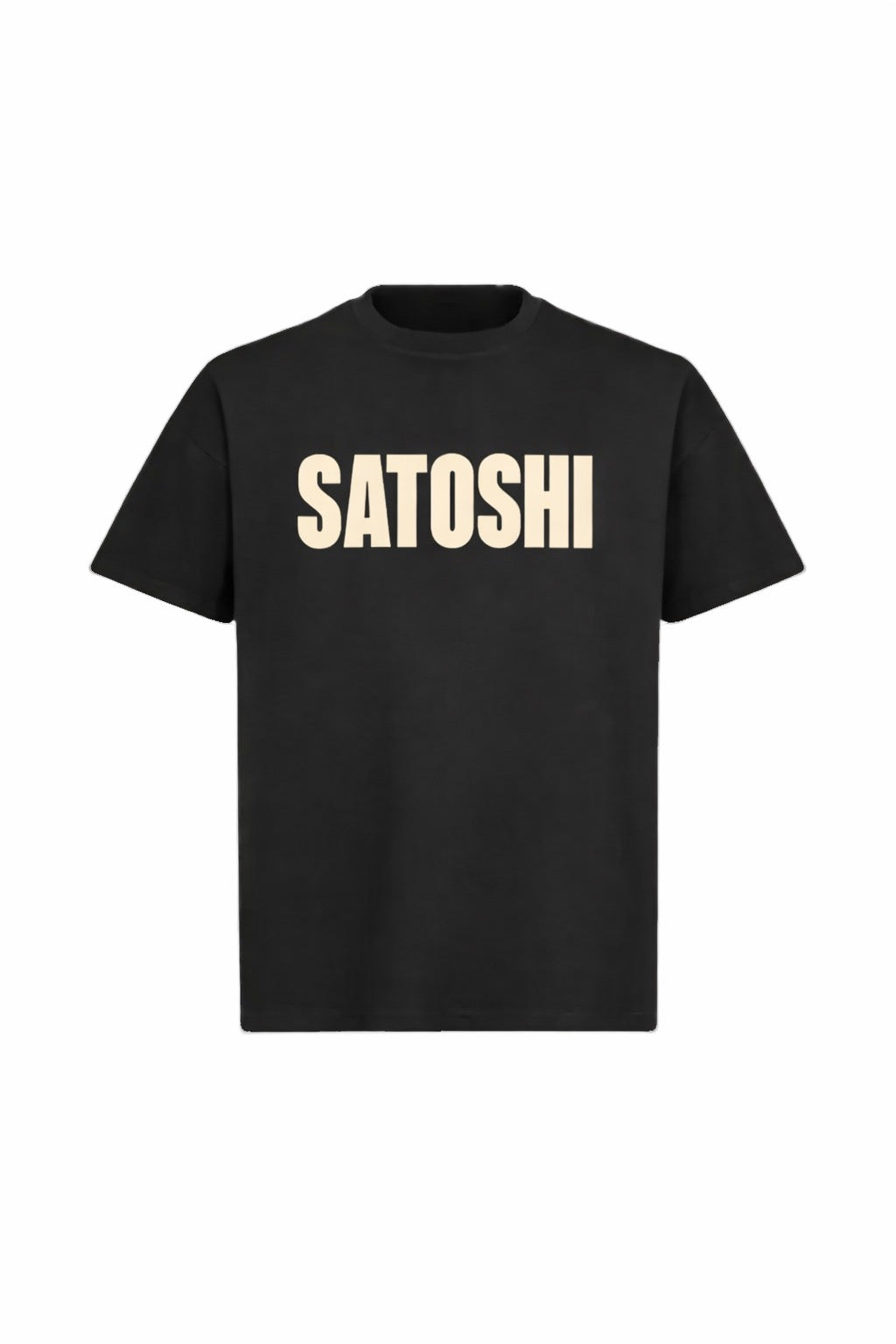 SATOSHI Logo Oversized Boxy Tee