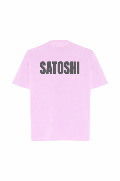 SATOSHI Logo Oversized Boxy Tee