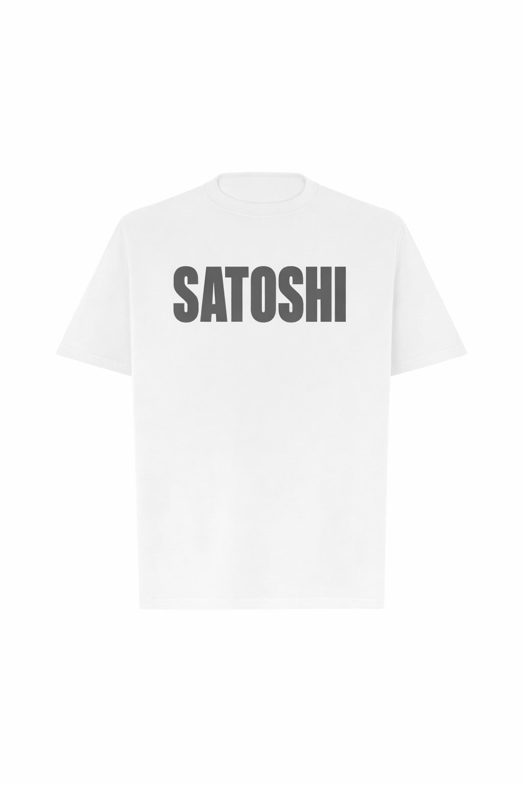 SATOSHI Logo Oversized Boxy Tee