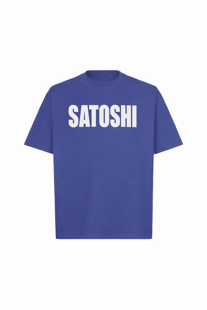 SATOSHI Logo Oversized Boxy Tee