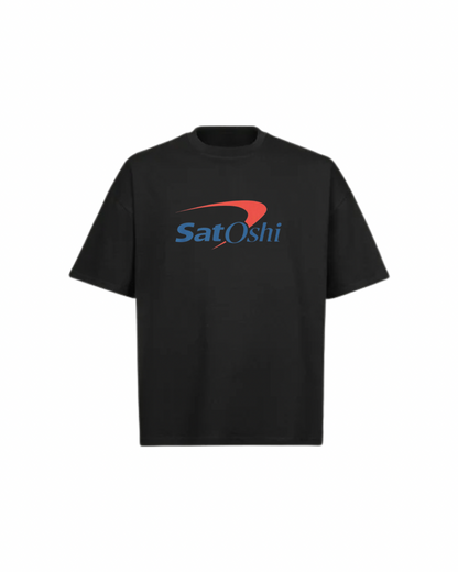 SATOSHI Logo Oversized Boxy Tee