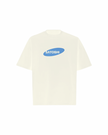 SATOSHI Logo Oversized Boxy Tee