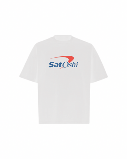 SATOSHI Logo Oversized Boxy Tee