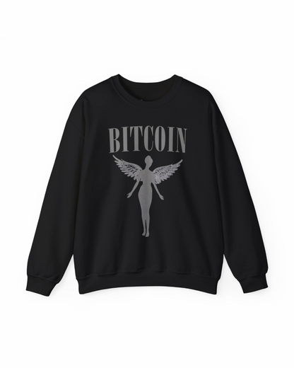 BITCOIN NIRVANA Heavy Crewneck Sweatshirt
