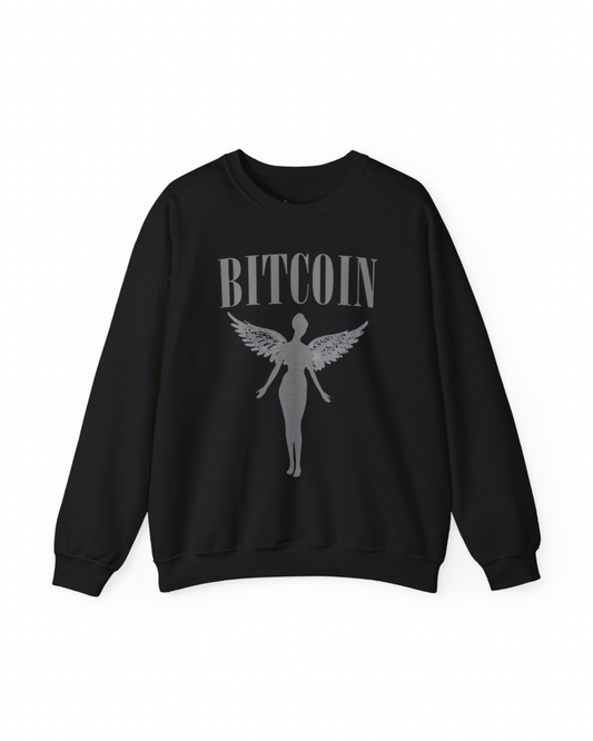 BITCOIN NIRVANA Heavy Crewneck Sweatshirt