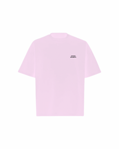 SATOSHI NAKAMOTO Oversized Boxy Tee