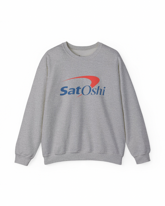 Satoshi LOGO Heavy Crewneck Sweatshirt