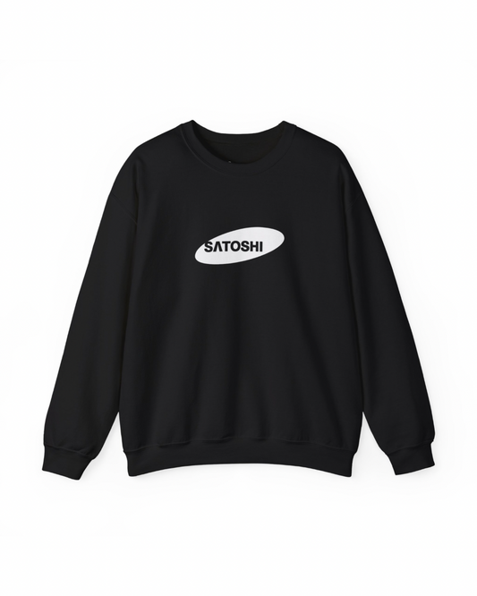 Satoshi LOGO Heavy Crewneck Sweatshirt